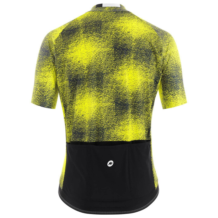 Maillot Mille GT C2 EVO Zeus amarillo y negro de ASSOS para ciclistas exigentes