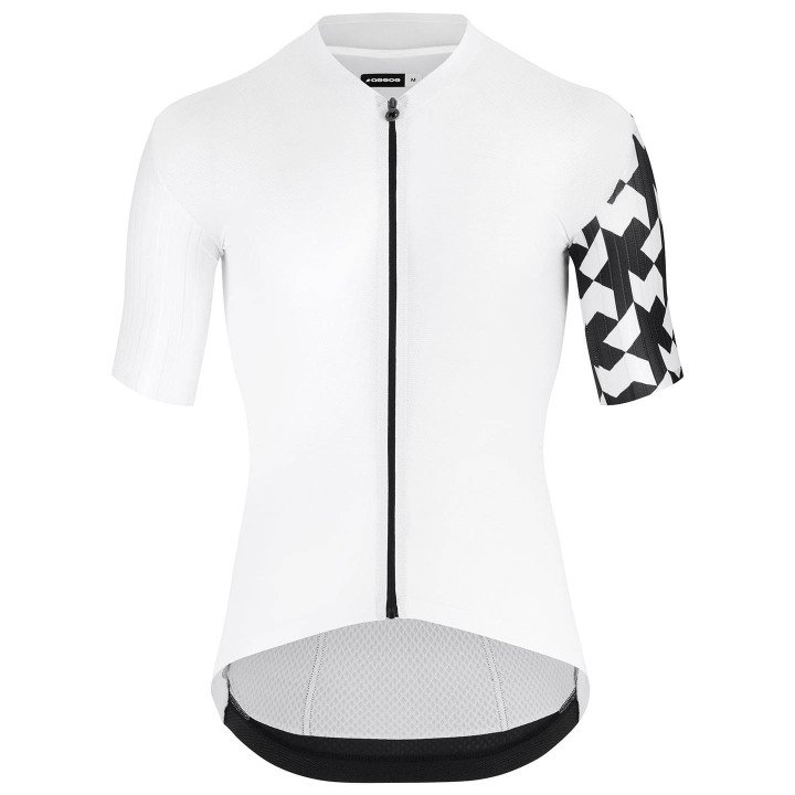 Maillot corto ASSOS Equipe RS S11 blanco: comodidad y frescura para tus rutas