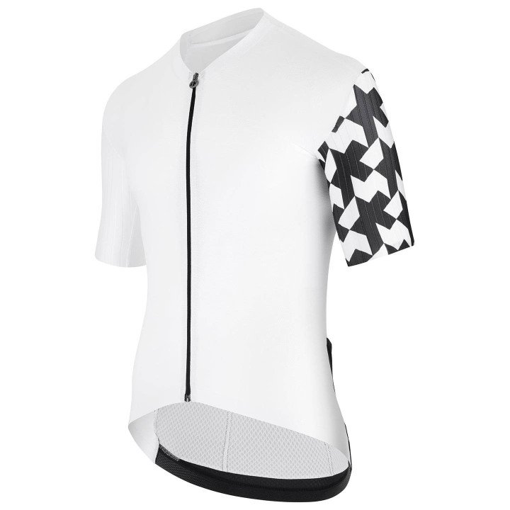 Maillot corto ASSOS Equipe RS S11 blanco: comodidad y frescura para tus rutas