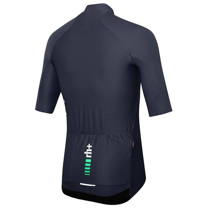 Maillot corto azul RH+ Aero: comodidad y rendimiento para ciclistas