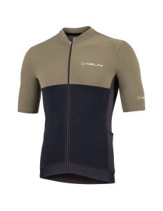 Maillot NALINI Sun Shield negro: comodidad y protección para tus rutas en bici