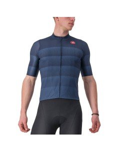 Maillot Livelli azul de CASTELLI: estilo y comodidad para tus rutas en bici