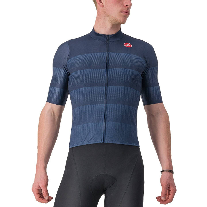 Maillot Livelli azul de CASTELLI: estilo y comodidad para tus rutas en bici
