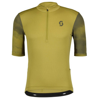 Maillot corto SCOTT Gravel 10 gris-oliva: comodidad y estilo para tus rutas en bicicleta