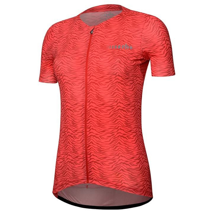 Maillot corto naranja para mujer RH+ Super Light, comodidad y estilo en cada pedaleo