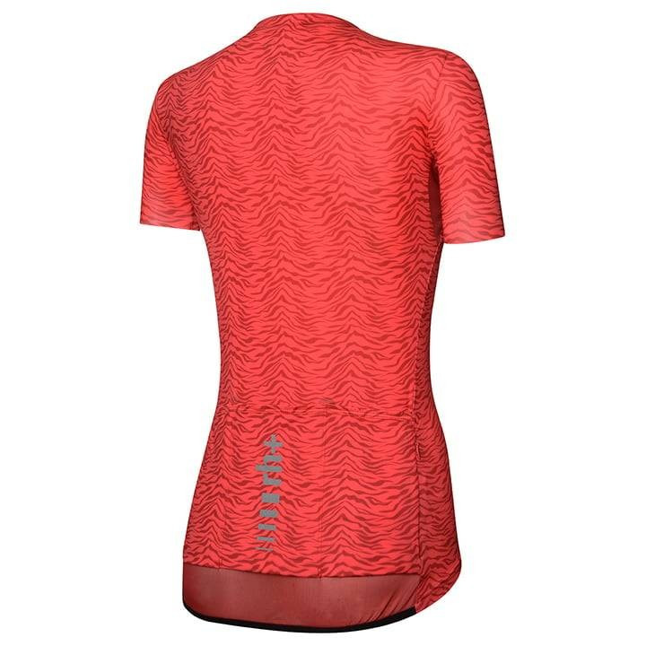 Maillot corto de mujer RH+ Super Light en naranja, ideal para tus paseos en bici