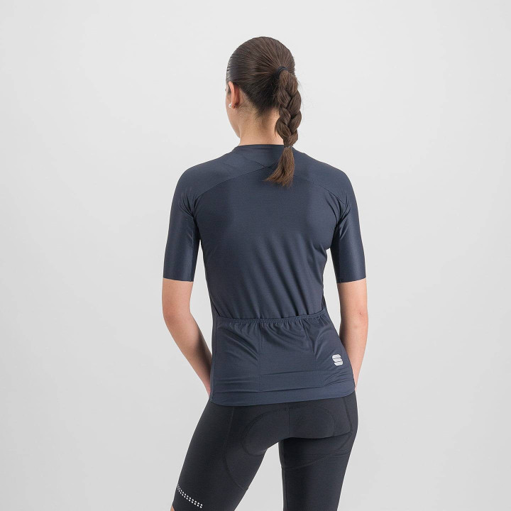 Maillot corto para mujer SPORTFUL Matchy en azul oscuro, comodidad y estilo para tus paseos en bici