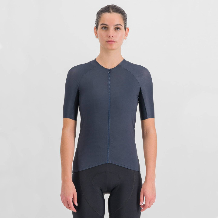 Maillot corto para mujer SPORTFUL Matchy en azul oscuro, comodidad y estilo para tus paseos en bici