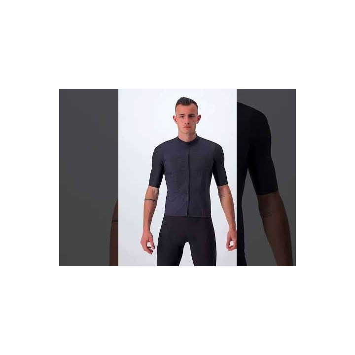 Maillot Bagarre negro-gris de CASTELLI: comodidad y estilo para tus rutas