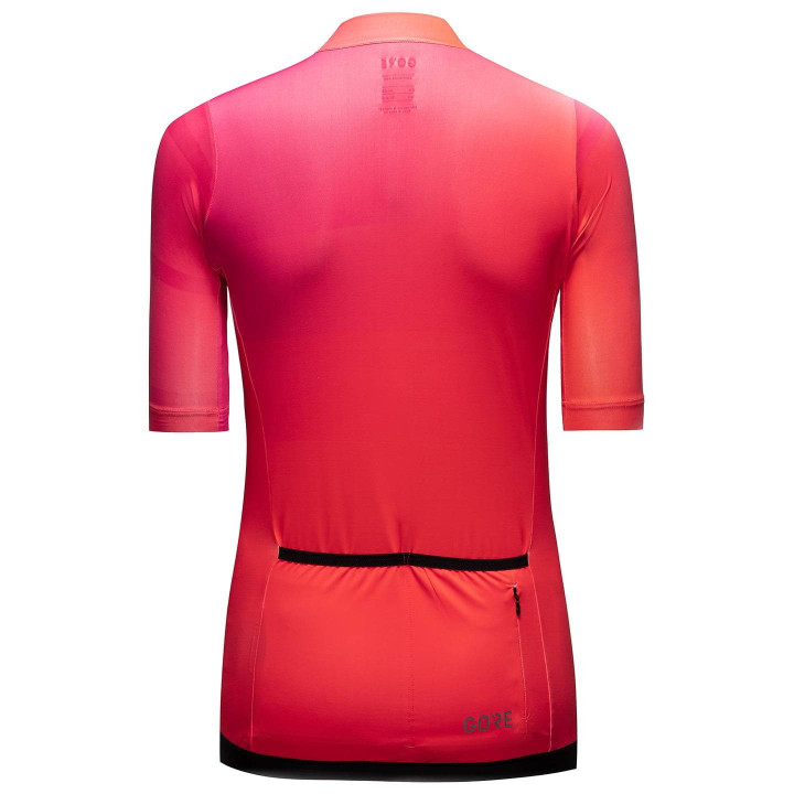 Maillot corto de ciclismo Ardent para mujer en naranja y fucsia de GORE WEAR