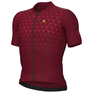 Maillot corto ALÉ Quick rojo: comodidad y frescura en cada pedalada