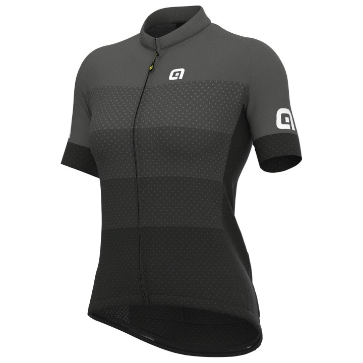Maillot corto de ciclismo para mujer Level gris de ALÉ, comodidad y estilo en cada pedalada