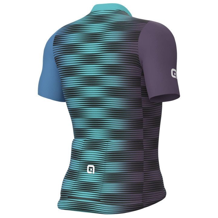 Maillot corto ALÉ Dinamica verde: comodidad y frescura para tus rutas en bici