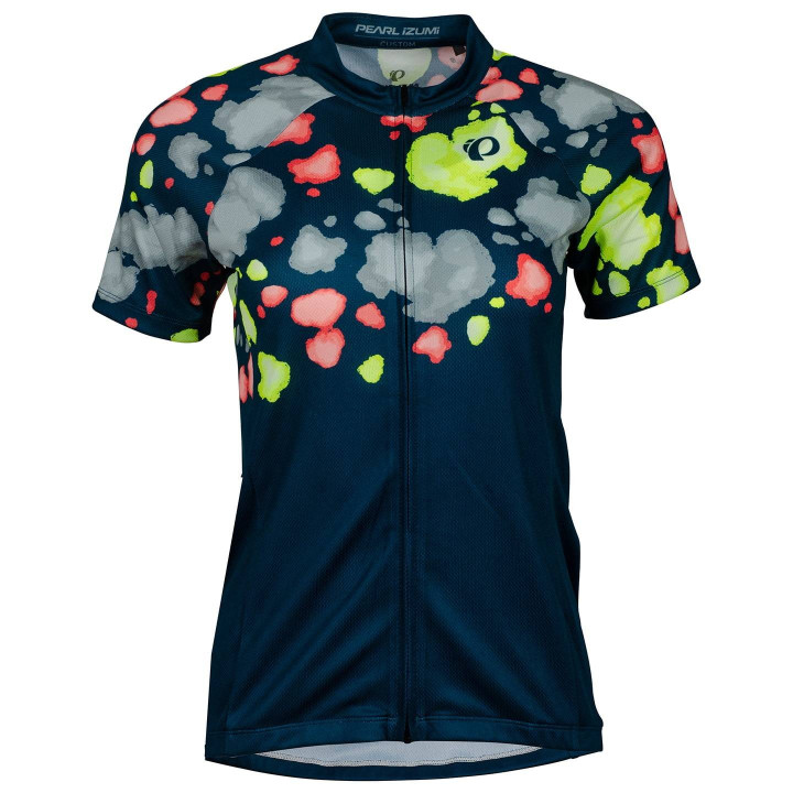 Maillot de ciclismo corto para mujer PEARL IZUMI en azul, comodidad y estilo para cada ruta