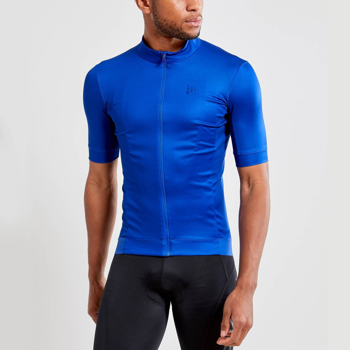 Maillot corto Essence azul de CRAFT: Comodidad y estilo para ciclistas