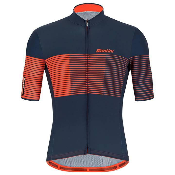 Maillot de ciclismo Tono Freccia azul SANTINI: comodidad y frescura en cada pedalada