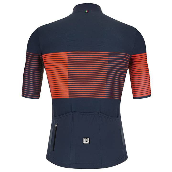 Maillot de ciclismo Tono Freccia azul SANTINI: comodidad y frescura en cada pedalada