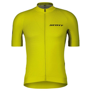 Maillot cortos SCOTT RC Pro amarillo y negro para ciclistas exigentes