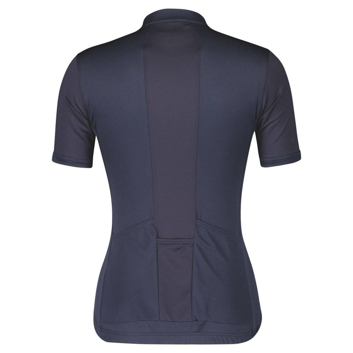 Maillot de ciclismo corto para mujer SCOTT Endurance 10 en azul oscuro