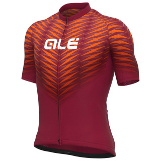 Maillot corto Thorn rojo de ALÉ: comodidad y estilo para tus rutas en bici