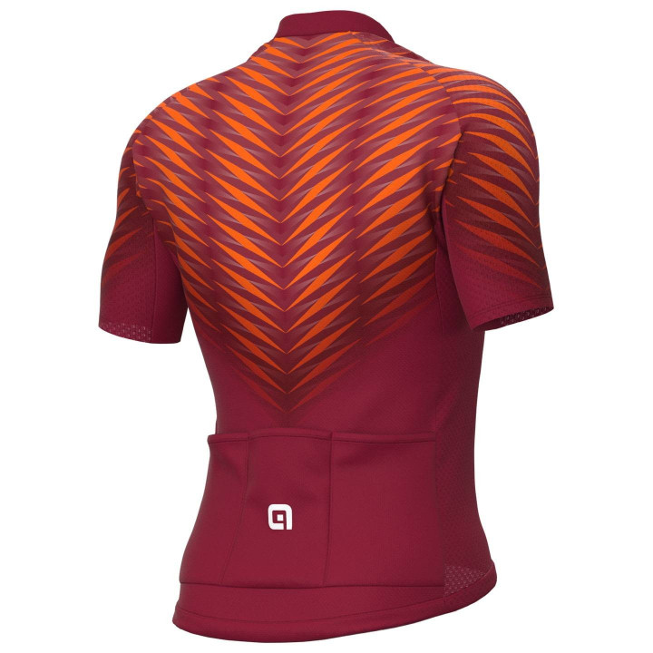 Maillot corto Thorn rojo de ALÉ: comodidad y estilo para tus rutas en bici