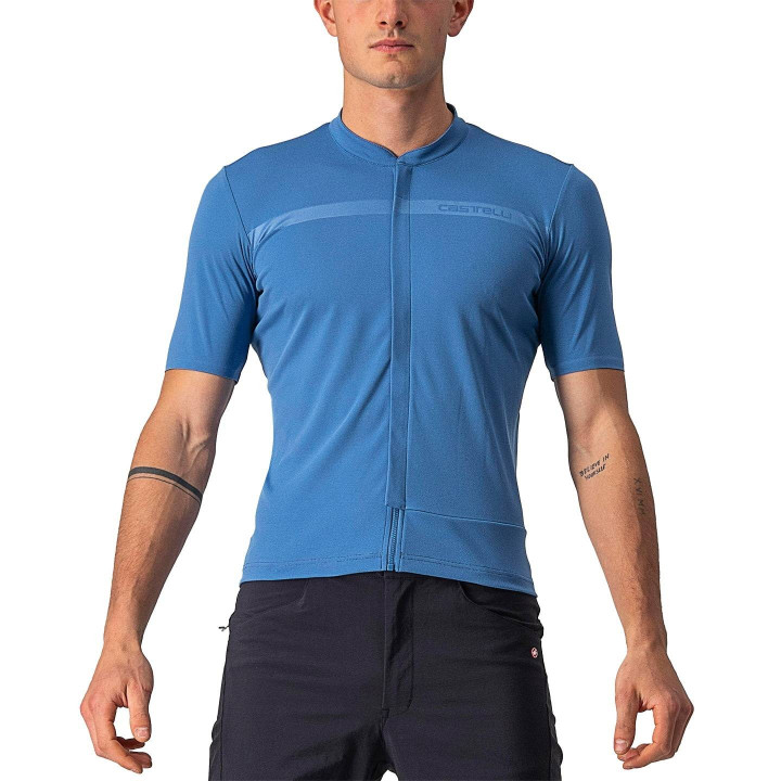 Maillot CASTELLI Unlimited Allroad azul: comodidad y frescura en tus rutas