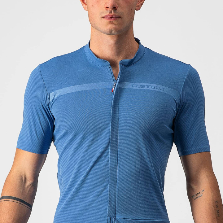 Maillot CASTELLI Unlimited Allroad azul: comodidad y frescura en tus rutas