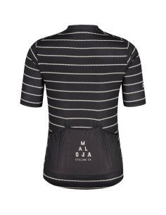 Maillot mangas cortas BishornM. negro - blanco MALOJA 2