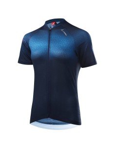 Maillot de ciclismo corto para mujer LÖFFLER Axo Vent en azul oscuro