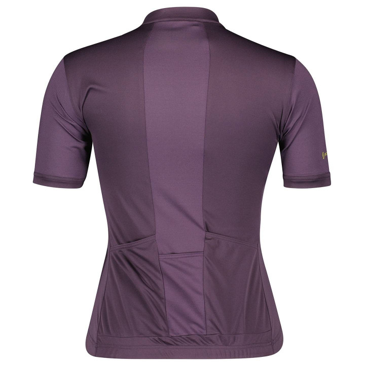 Maillot corto de ciclismo para mujer SCOTT Endurance 10 en lila, comodidad y estilo en cada ruta