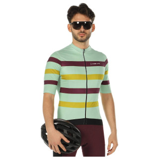 Maillot corto NALINI Respect verde: comodidad y estilo para tus rutas en bicicleta