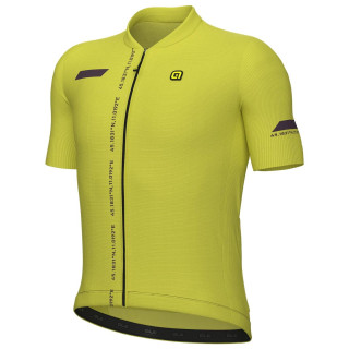 Maillot corto ALÉ Follow Me verde neón: comodidad y estilo para tus rutas en bici