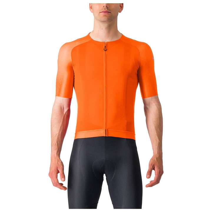 Maillot corto Aero Race 7.0 naranja de CASTELLI, ideal para ciclistas exigentes
