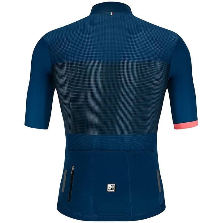 Maillot de ciclismo SANTINI Tono Flusso azul: comodidad y estilo para tus rutas