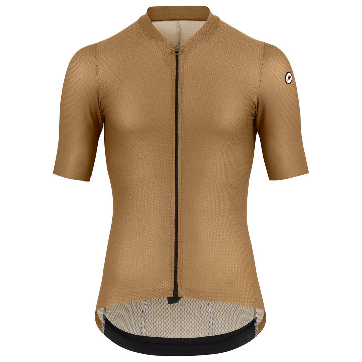 Maillot corto marrón ASSOS Mille GT Drylight S11 para ciclistas que buscan comodidad y frescura