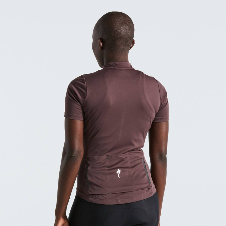 Maillot corto mujer RBX Classic marrón de SPECIALIZED, comodidad y estilo para tus rutas