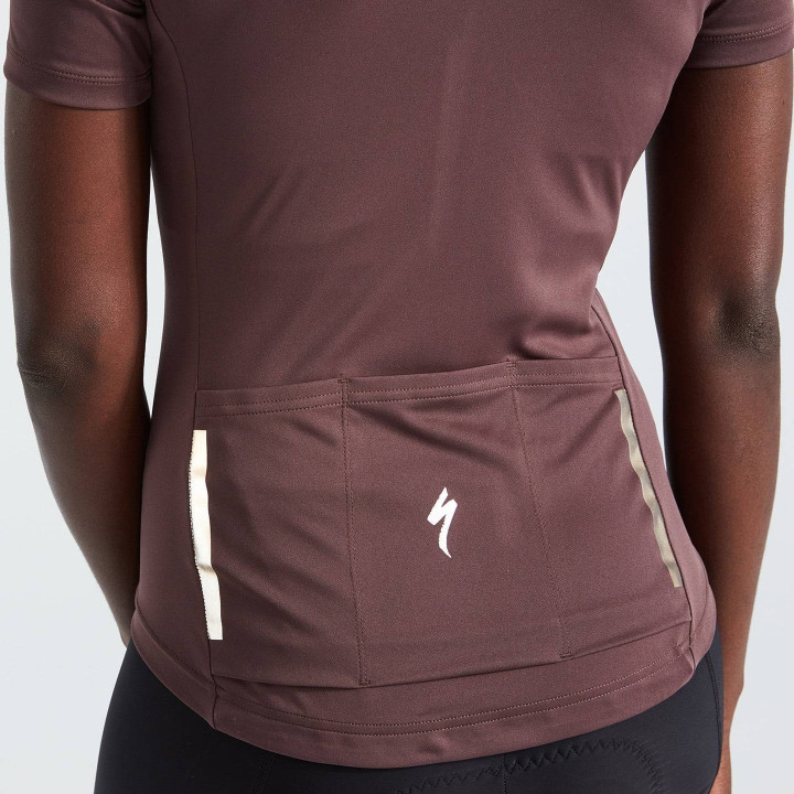Maillot corto mujer RBX Classic marrón de SPECIALIZED, comodidad y estilo para tus rutas