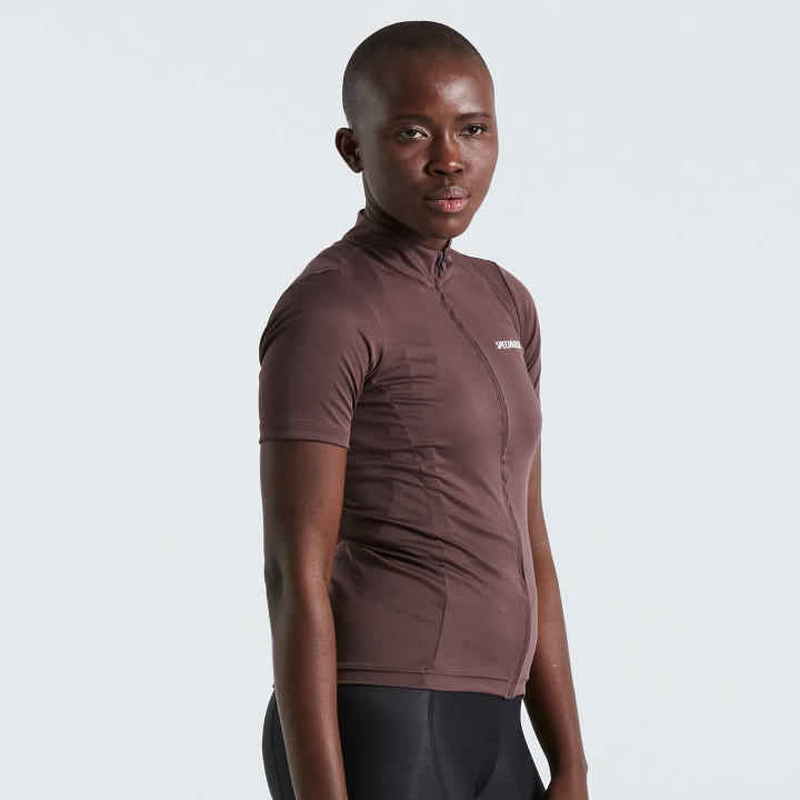 Maillot corto mujer RBX Classic marrón de SPECIALIZED, comodidad y estilo para tus rutas