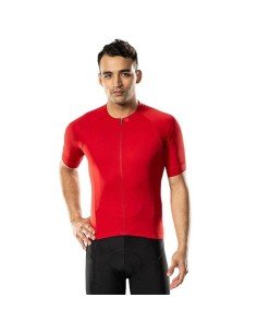 Maillot corto Bontrager Circuit rojo: fresco, ligero y listo para pedalear