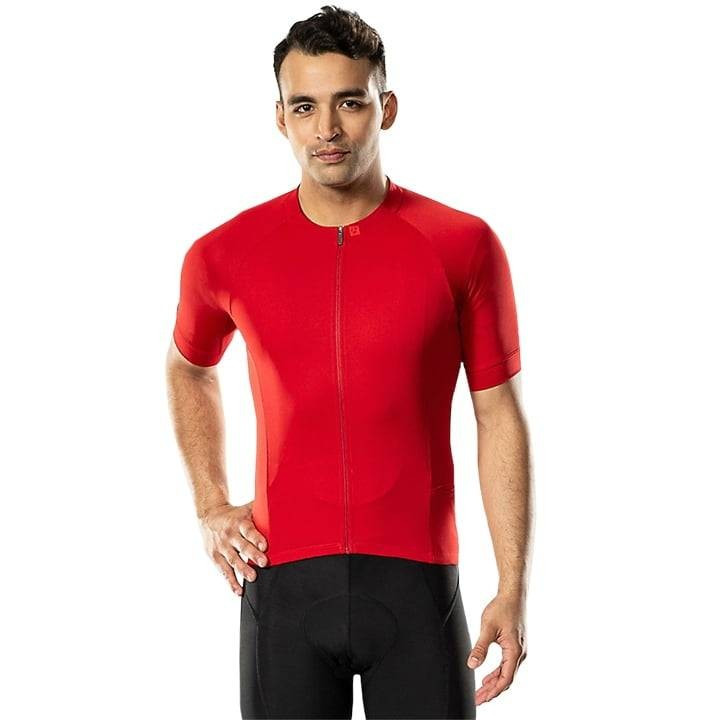 Maillot corto Bontrager Circuit rojo: fresco, ligero y listo para pedalear
