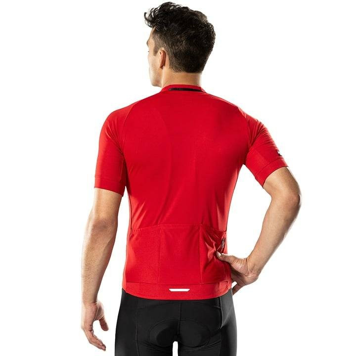 Maillot corto Bontrager Circuit rojo: fresco, ligero y listo para pedalear