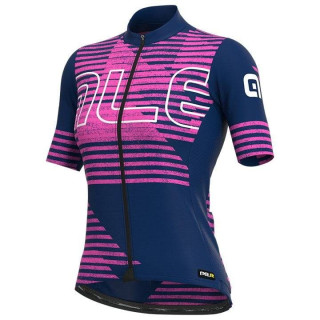Maillot corto fucsia para mujer ALÉ Horizon, estilo y frescura en cada ruta