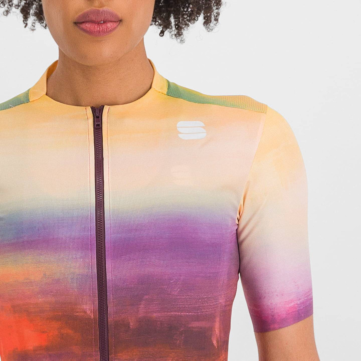 Maillot corto de ciclismo para mujer SPORTFUL Flow Supergiara, comodidad y estilo en cada salida