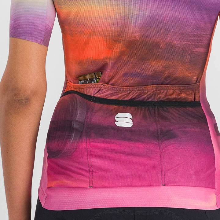 Maillot corto de ciclismo para mujer SPORTFUL Flow Supergiara, comodidad y estilo en cada salida