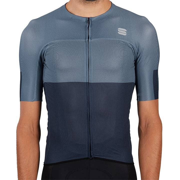 Maillot Bodyfit Pro Light azul de SPORTFUL para ciclistas que buscan comodidad y estilo