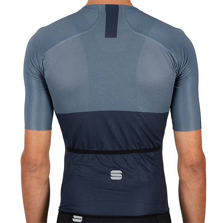 Maillot Bodyfit Pro Light azul de SPORTFUL para ciclistas que buscan comodidad y estilo
