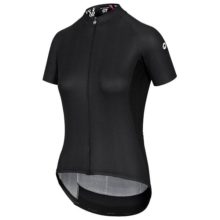 Maillot de ciclismo corto para mujer ASSOS Uma GT c2 negro, comodidad y frescura en cada pedalada