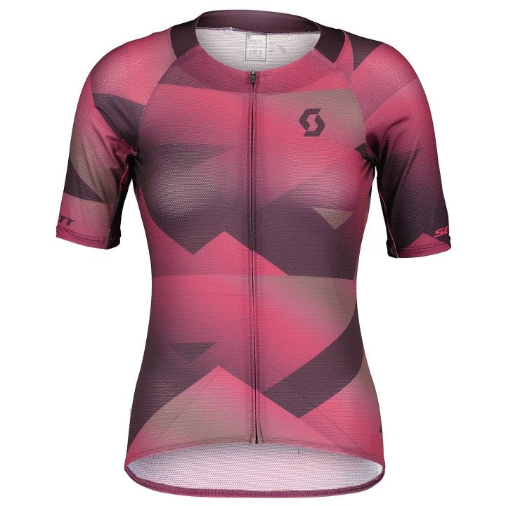 Maillot fucsia SCOTT RC Premium Climber: rendimiento y estilo para ciclistas