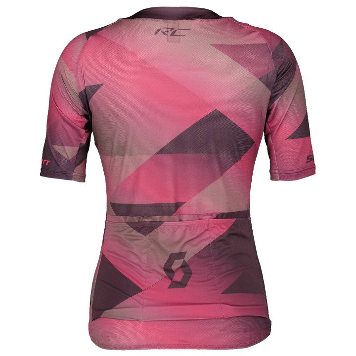 Maillot fucsia SCOTT RC Premium Climber: rendimiento y estilo para ciclistas