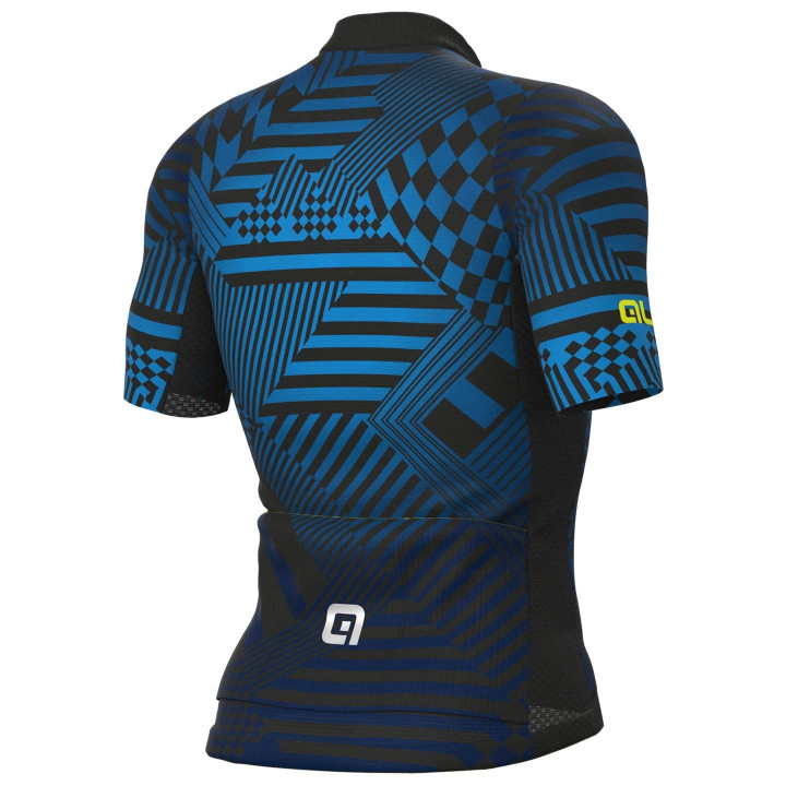 Maillot de ciclismo ALÉ Checkers azul: comodidad y estilo en cada pedaleada